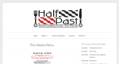 Desktop Screenshot of halfpastinc.com